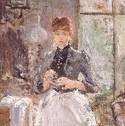 At the restaurant Berthe Morisot